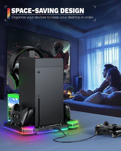 Xbox Series X Fan & Controller Dock